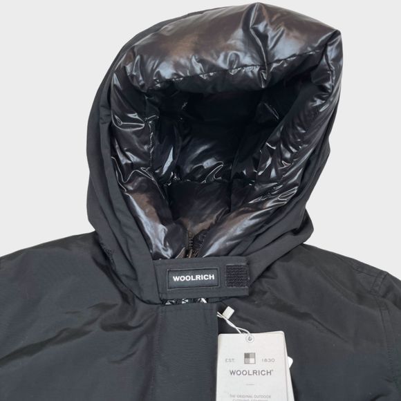 NWT Woolrich Arctic Parka in Ramar Cloth Slim Puffer Fit Jacket Women's Size XXL - Picture 3 of 14